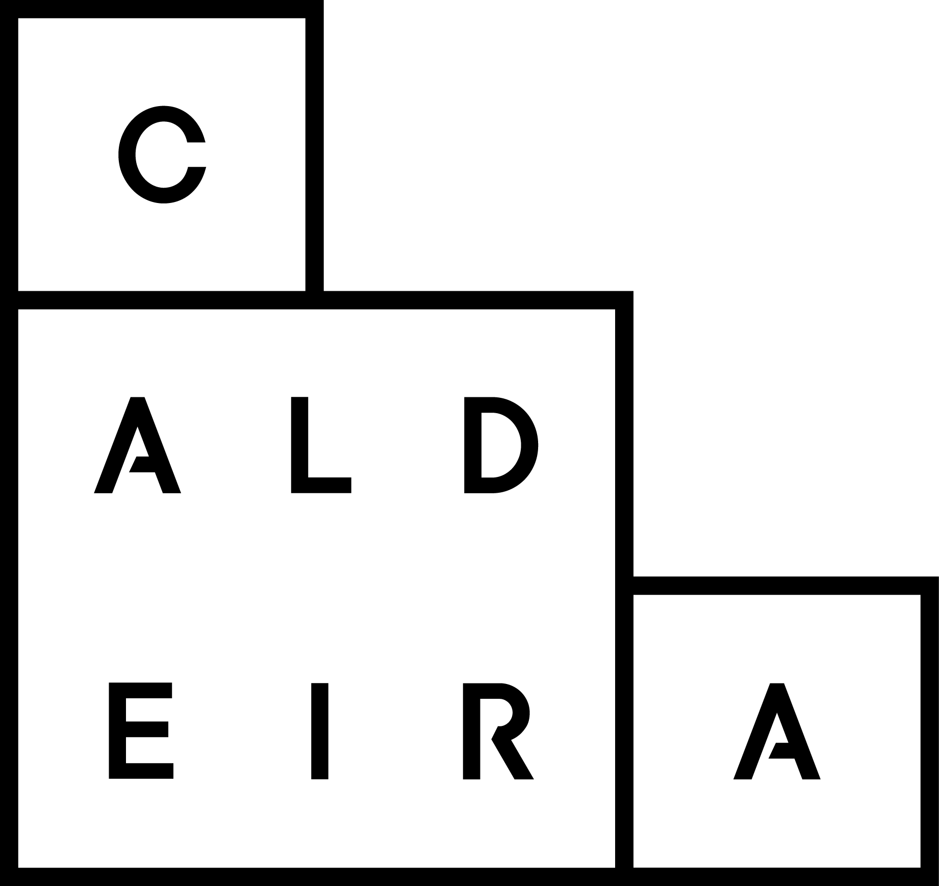 Logo Caldeira — Hubs e Locais Parceiros
