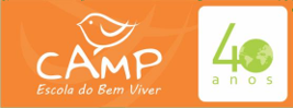Logo CAmP — Escola do Bem Viver — Parceiros Programáticos