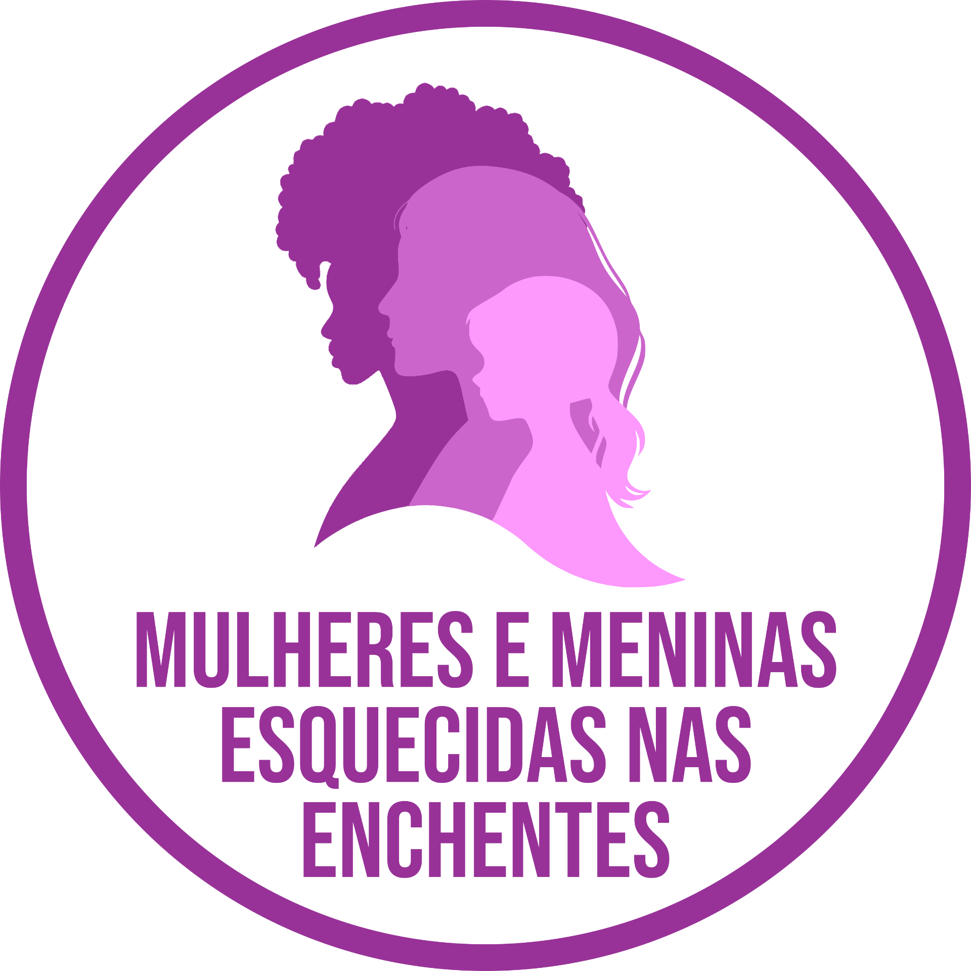 Logo Mulheres e Meninas Esquecidas nas Enchentes — Parceiros Programáticos